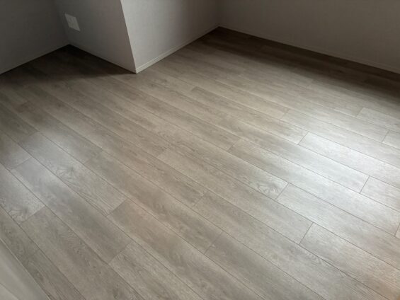 【施工前】埼玉県蓮田市 ご新築マンション Ｔ様邸 セラミックガラスフロアコーティング施工事例 施工前の状態