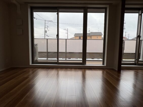 【施工後】神奈川県横浜市 ご新築マンション Ｗ様邸 セラミックガラスフロアコーティング施工事例 コーティングハウス セラミックガラスフロアコーティング施工済み