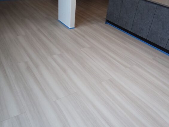 【施工前】千葉県千葉市 ご新築戸建て N様邸 セラミックガラスフロアコーティング施工事例 施工前の状態