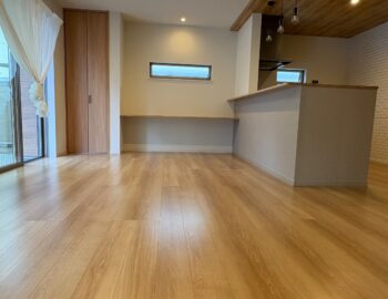 【施工後】埼玉県日高市 ご新築戸建て Ｉ様邸 セラミックガラスフロアコーティング施工事例 コーティングハウス セラミックガラスフロアコーティング施工済み