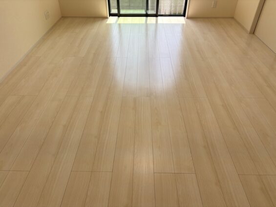 【施工後】東京都清瀬市 ご新築戸建 Ｈ様邸 セラミックガラスフロアコーティング施工事例 コーティングハウス セラミックガラスフロアコーティング施工済み