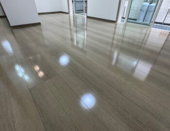 【施工後】栃木県宇都宮市 ご新築戸建て Ｌ様邸 シリコンフロアコーティング施工事例 コーティングハウス シリコンフロアコーティング施工済み