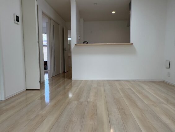 【施工後】栃木県鹿沼市 ご新築戸建て Ｌ様邸 シリコンフロアコーティング施工事例 コーティングハウス シリコンフロアコーティング施工済み