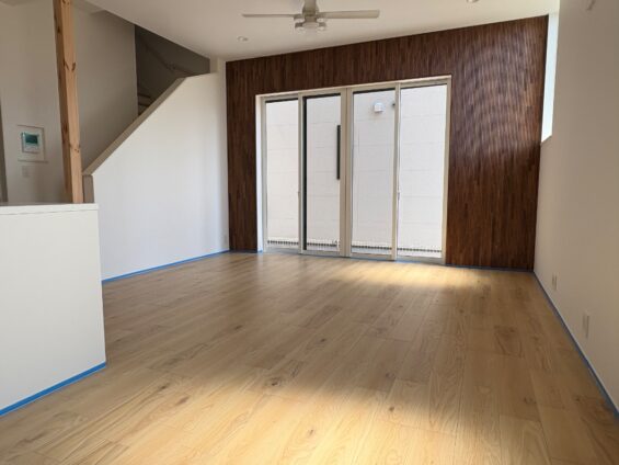 【施工前】埼玉県さいたま市 ご新築戸建て Ｏ様邸 セラミックガラスフロアコーティング施工事例 施工前の状態
