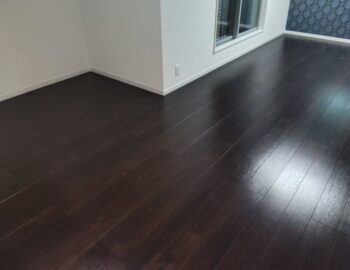 【施工後】東京都江戸川区 ご新築戸建て Ａ様邸 セラミックガラスフロアコーティング施工事例 コーティングハウス セラミックガラスフロアコーティング施工済み