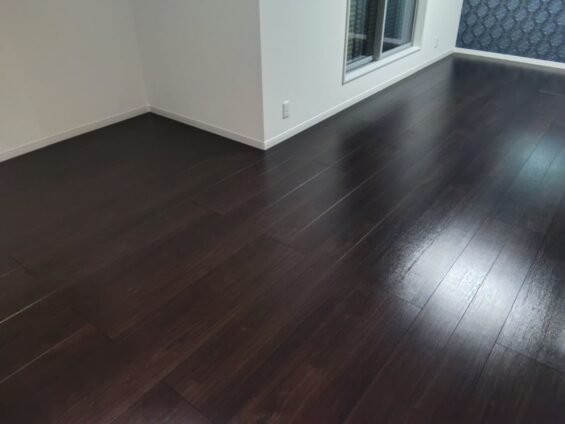 【施工後】東京都江戸川区 ご新築戸建て Ａ様邸 セラミックガラスフロアコーティング施工事例 コーティングハウス セラミックガラスフロアコーティング施工済み