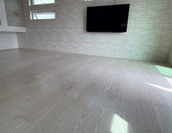 【施工後】埼玉県東松山市 ご新築戸建て Ｔ様邸 セラミックガラスフロアコーティング施工事例 コーティングハウス セラミックガラスフロアコーティング施工済み
