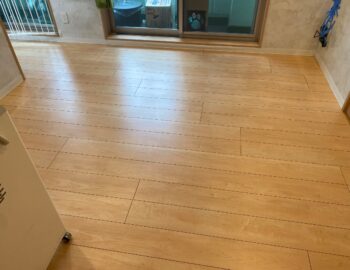 【施工後】東京都台東区 動物病院 Ｉ様邸 ワンニャンすべらん施工事例 コーティングハウス ワンニャンすべらん施工済み