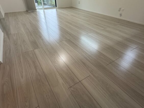 【施工後】千葉県流山市 ご新築戸建て Ｉ様邸 ガラスフロアコーティング施工事例 コーティングハウス ガラスフロアコーティング施工済み