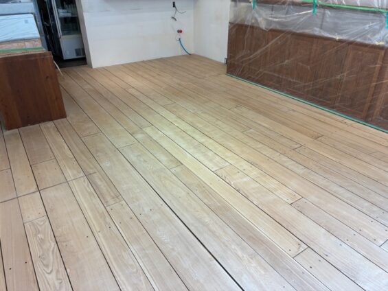 【施工後】東京都渋谷区 店舗 Ａ様邸 フロアサンディング施工事例 コーティングハウス フロアサンディング施工済み