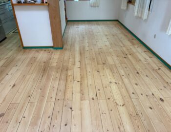 【施工後】神奈川県相模原市 ご入居中戸建て Ｎ様邸 フロアサンディング施工事例 コーティングハウス フロアサンディング施工済み