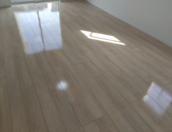 【施工後】栃木県宇都宮市 ご新築戸建て N様邸 シリコンフロアコーティング施工事例 コーティングハウス シリコンフロアコーティング施工済み