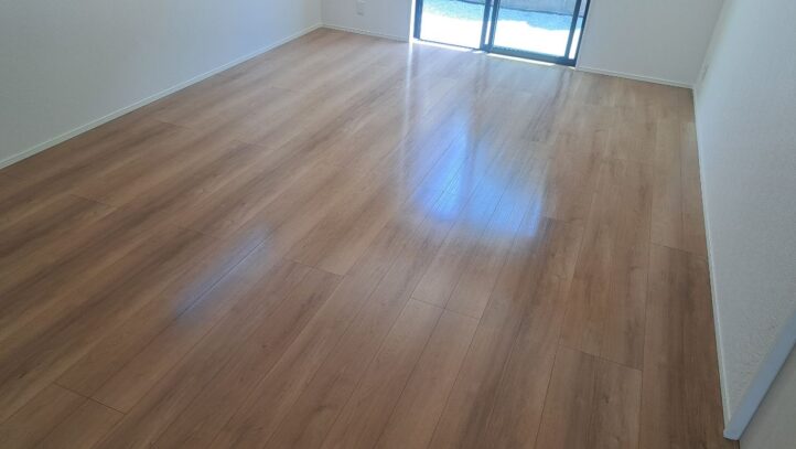 【施工後】東京都町田市 ご新築戸建て Ｓ様邸 セラミックガラスフロアコーティング施工事例 コーティングハウス セラミックガラスフロアコーティング施工済み