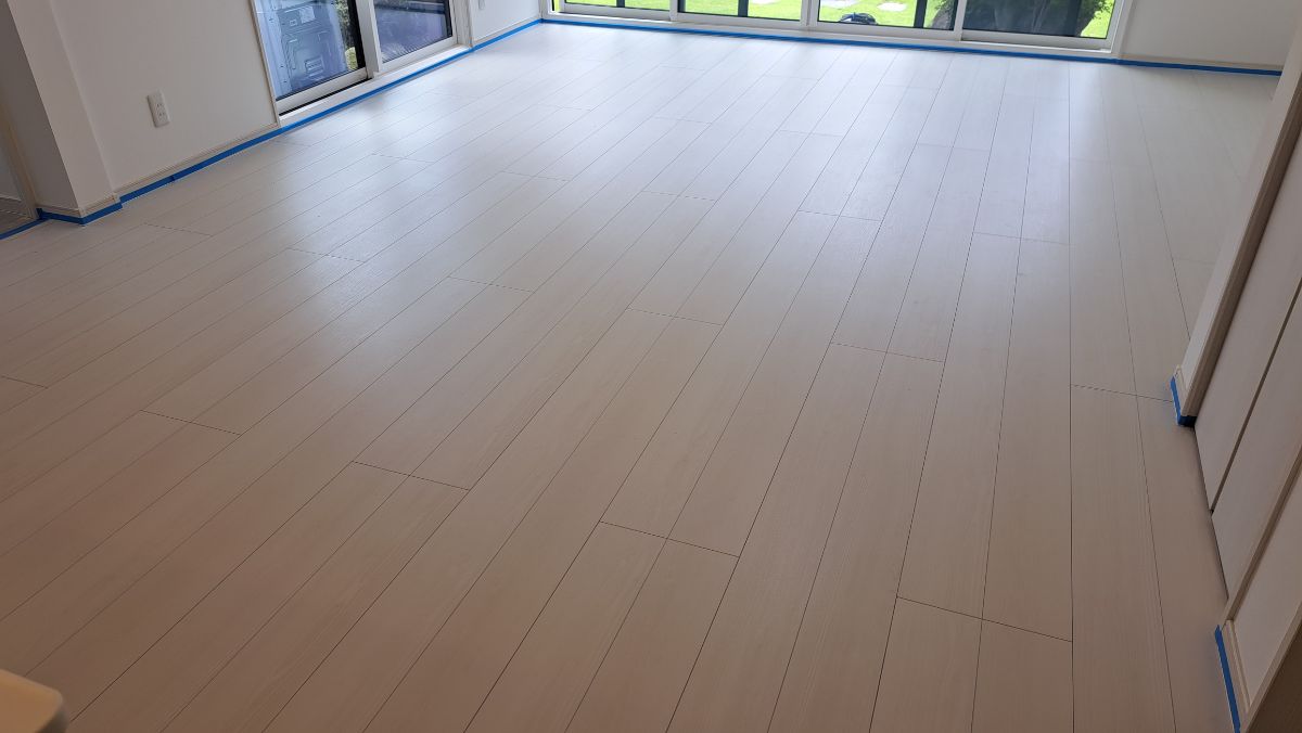 coatinghouse-chiba-before フロアコーティング施工事例 施工前|千葉県市 戸建 S様邸の床の状態
