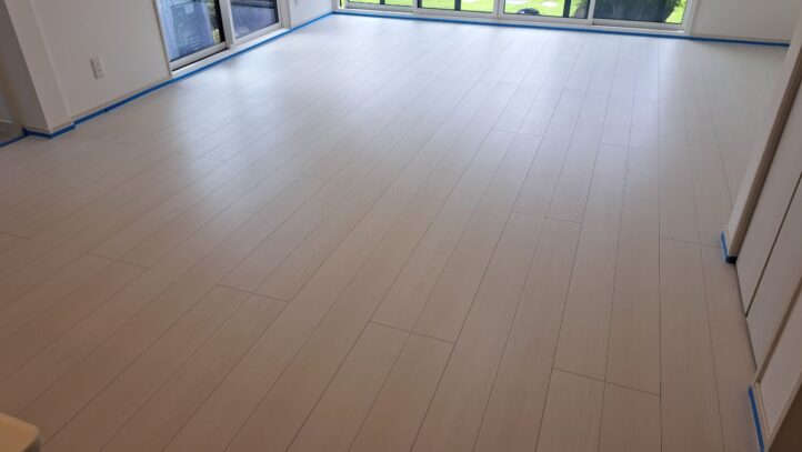 【施工前】千葉県市原市 リフォーム済戸建て Ｓ様邸 セラミックガラスフロアコーティング施工事例 施工前の状態