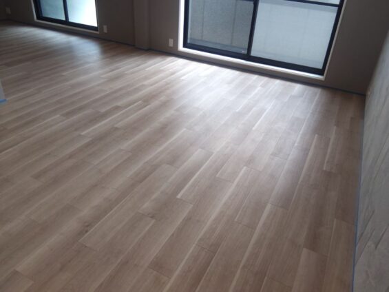 【施工前】東京都板橋区 リフォーム済戸建て Ｋ様邸 セラミックガラスフロアコーティング施工事例 施工前の状態