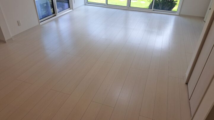 【施工後】千葉県市原市 リフォーム済戸建て Ｓ様邸 セラミックガラスフロアコーティング施工事例 コーティングハウス セラミックガラスフロアコーティング施工済み