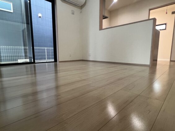 【施工後】神奈川県相模原市 ご新築戸建て Ｈ様邸 セラミックガラスフロアコーティング施工事例 コーティングハウス セラミックガラスフロアコーティング施工済み