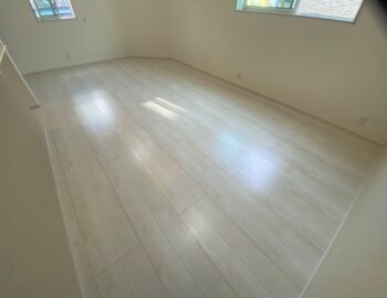 【施工後】東京都葛飾区 ご新築戸建て Ｈ様邸 セラミックガラスフロアコーティング施工事例 コーティングハウス セラミックガラスフロアコーティング施工済み