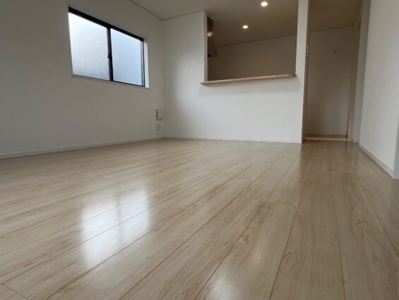 福岡市フロアコーティング施工事例 施工後|福岡県福岡市 ご新築戸建て L様邸 コーティングハウス シリコンフロアコーティング施工済み