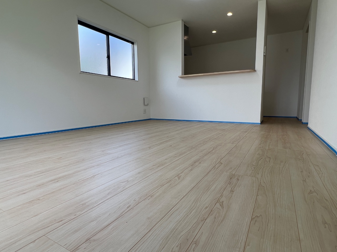 coatinghouse-fukuoka-fukuoka-shinchikukodate-before フロアコーティング施工事例 施工前|福岡県福岡市 ご新築戸建て L様邸の床の状態