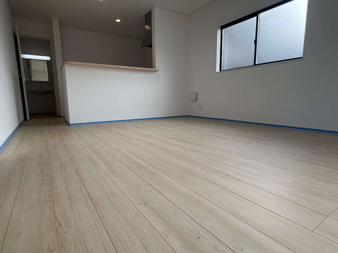 coatinghouse-fukuoka-fukuoka-shinchikukodate-before フロアコーティング施工事例 施工前|福岡県福岡市 ご新築戸建て L様邸の床の状態