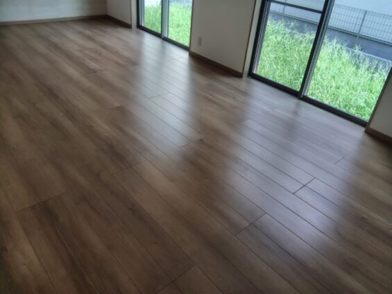 【施工後】東京都練馬区 ご新築戸建て Ｈ様邸 ワンニャンすべらん施工事例 コーティングハウス ワンニャンすべらん施工済み