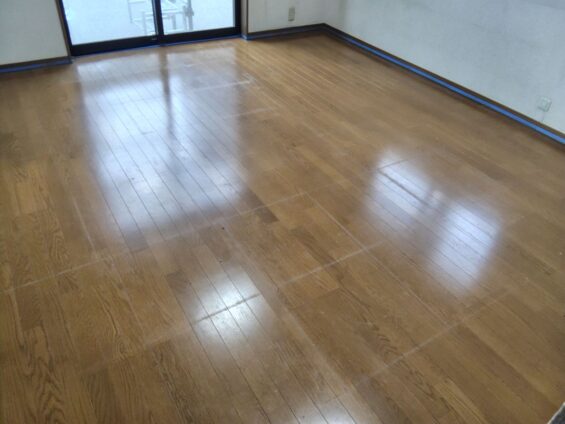 【施工前】埼玉県吉川市 中古戸建て Ｓ様邸 シリコンフロアコーティング施工事例 施工前の状態