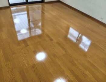 【施工後】埼玉県吉川市 中古戸建て Ｓ様邸 シリコンフロアコーティング施工事例 コーティングハウス シリコンフロアコーティング施工済み