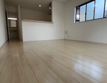 【施工後】栃木県壬生町 ご新築戸建て Ｌ様邸 シリコンフロアコーティング施工事例 コーティングハウス シリコンフロアコーティング施工済み
