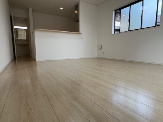 【施工後】栃木県壬生町 ご新築戸建て Ｌ様邸 シリコンフロアコーティング施工事例 コーティングハウス シリコンフロアコーティング施工済み