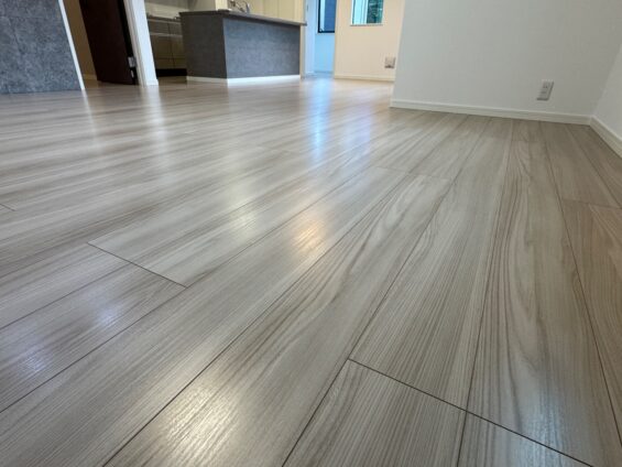 【施工後】東京都練馬区 ご新築戸建て Ｉ様邸 セラミックガラスフロアコーティング施工事例 コーティングハウス セラミックガラスフロアコーティング施工済み