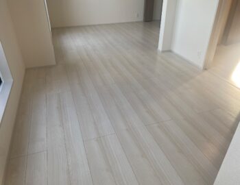 【施工後】埼玉県入間市 ご新築戸建て Ｈ様邸 ガラスフロアコーティング施工事例 コーティングハウス ガラスフロアコーティング施工済み